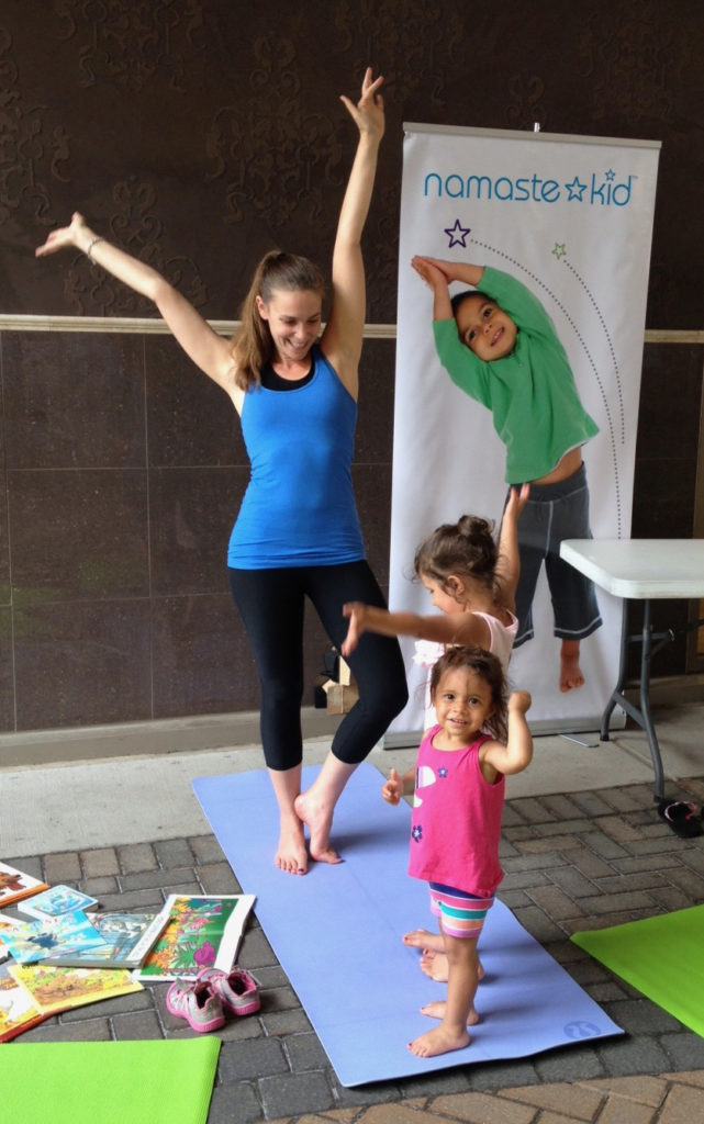 Namaste Kid Booth at Community Event